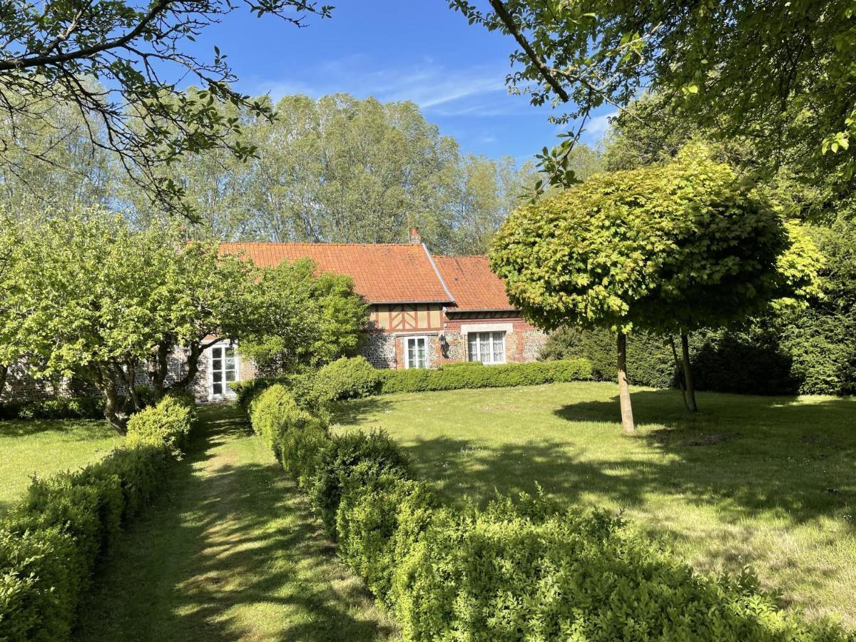 St-Valery Sur Somme - Chateau De Noyelles - Maison De Vacances Esterno foto